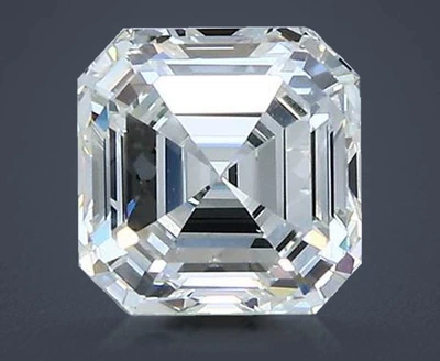 1.51ct I VS2 Rare Carat Ideal Cut Asscher Diamond