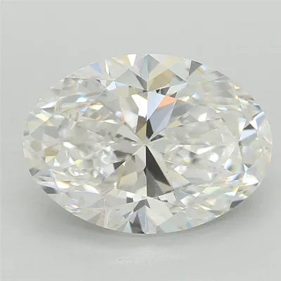 2.08ct E VS1 Rare Carat Ideal Cut Oval Lab Grown Diamond