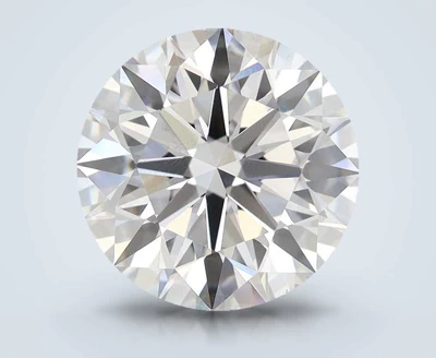 6.64ct G VS2 Rare Carat Ideal Cut Round Lab Grown Diamond