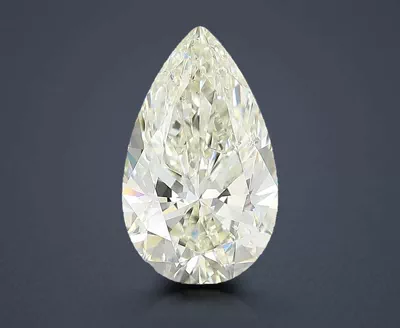 2.51ct K SI1 Rare Carat Ideal Cut Pear Diamond