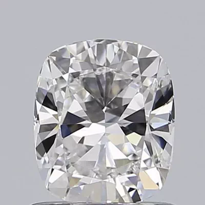 0.85ct D VVS2 Rare Carat Ideal Cut Cushion Lab Grown Diamond