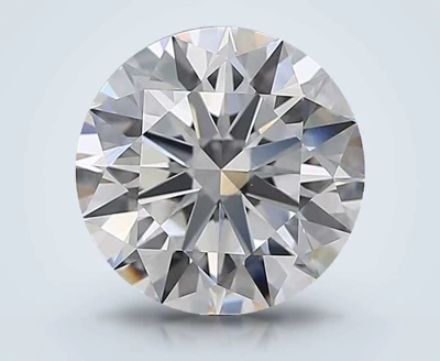 4.05ct D VS1 Rare Carat Ideal Cut Round Diamond
