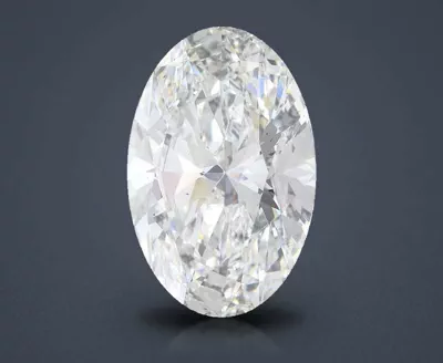 11.53ct F VS2 Rare Carat Ideal Cut Oval Lab Grown Diamond
