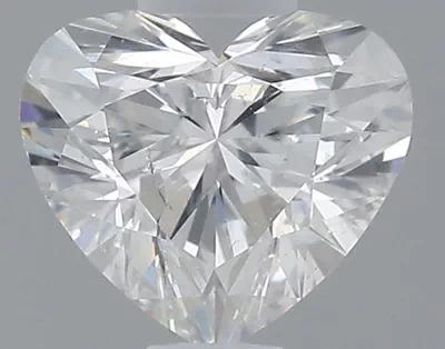 0.56ct F SI2 Rare Carat Ideal Cut Heart Diamond