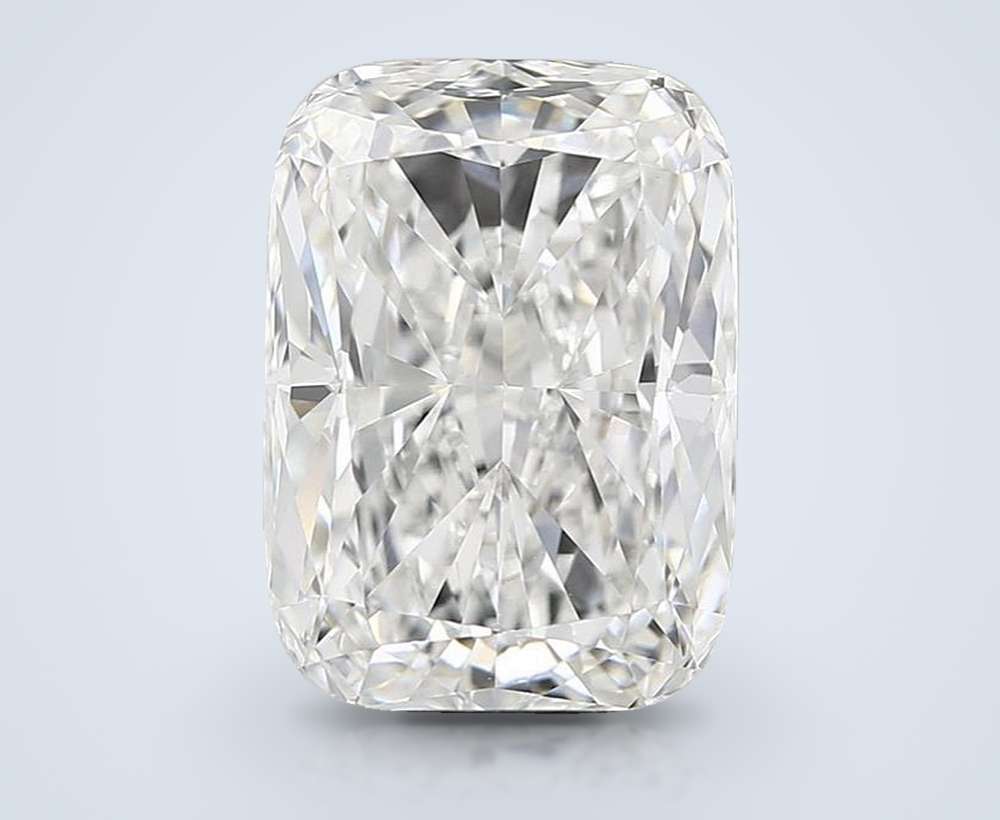 9.61ct F VVS2 Rare Carat Ideal Cut Cushion Lab Grown Diamond