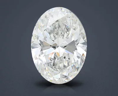 10.35ct G VS2 Rare Carat Ideal Cut Oval Lab Grown Diamond