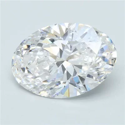 4.81ct F VVS2 Rare Carat Ideal Cut Oval Lab Grown Diamond