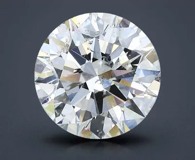 3.91ct G SI2 Rare Carat Ideal Cut Round Diamond