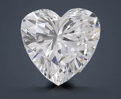 1.01ct E SI1 Very Good Cut Heart Lab Grown Diamond
