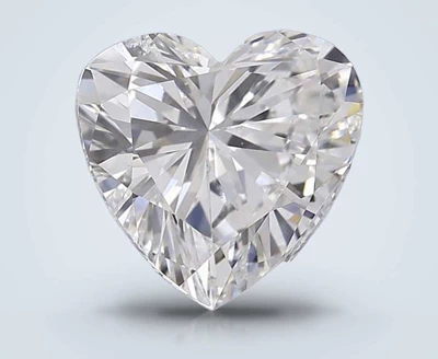 1.01ct E SI1 Very Good Cut Heart Lab Grown Diamond