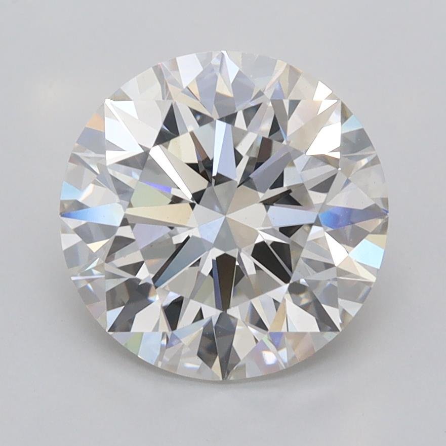 2.55ct F VVS2 Rare Carat Ideal Cut Round Lab Grown Diamond