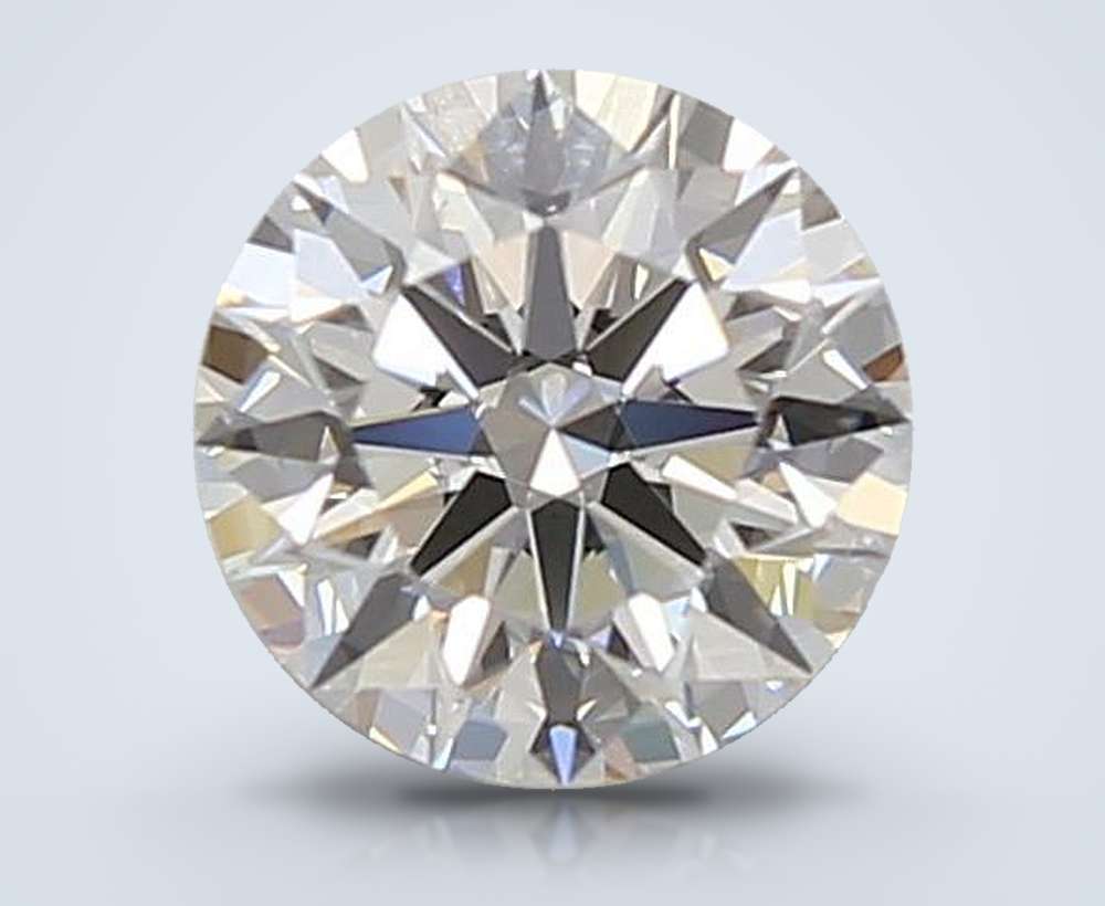1.09ct D VS1 Rare Carat Ideal Cut Round Lab Grown Diamond