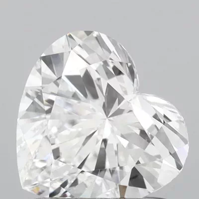 1.09ct E VVS1 Rare Carat Ideal Cut Heart Lab Grown Diamond