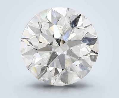5.03ct H SI2 Excellent Cut Round Diamond
