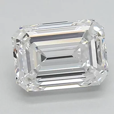 1.41ct E VS1 Excellent Cut Emerald Lab Grown Diamond