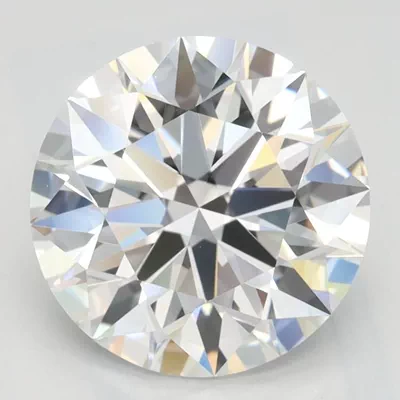 2.40ct D IF Rare Carat Ideal Cut Round Lab Grown Diamond