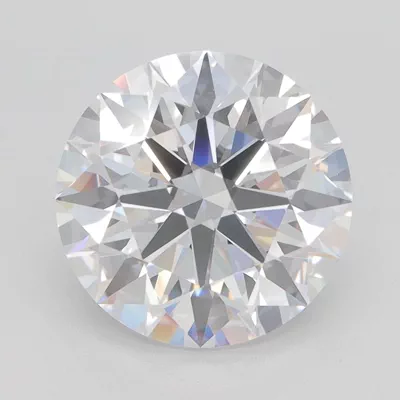 4.10ct D VVS1 Rare Carat Ideal Cut Round Lab Grown Diamond