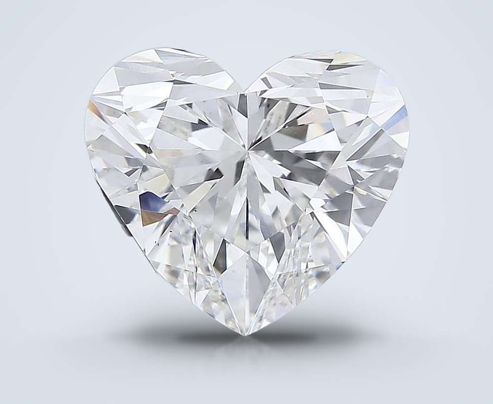 7.12ct G VS1 Rare Carat Ideal Cut Heart Lab Grown Diamond