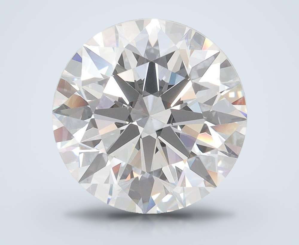 3.43ct D FL Rare Carat Ideal Cut Round Lab Grown Diamond