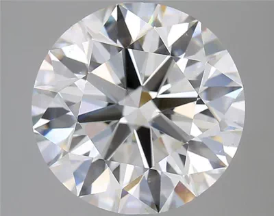 4.50ct H SI1 Rare Carat Ideal Cut Round Diamond