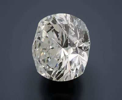 6.07ct J SI1 Rare Carat Ideal Cut Round Diamond