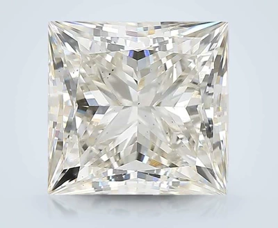 5.07ct H VS2 Rare Carat Ideal Cut Princess Lab Grown Diamond
