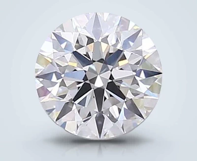 2.08ct F VS1 Rare Carat Ideal Cut Round Lab Grown Diamond
