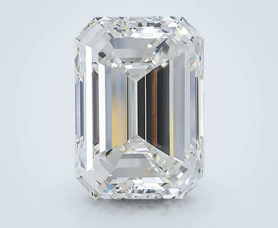 4.01ct I VVS2 Rare Carat Ideal Cut Emerald Diamond