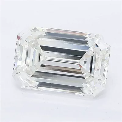2.06ct E VS1 Rare Carat Ideal Cut Emerald Lab Grown Diamond