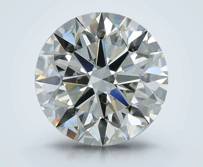 3.30ct J SI1 Rare Carat Ideal Cut Round Diamond