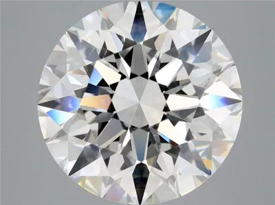 4.51ct G SI1 Rare Carat Ideal Cut Round Diamond
