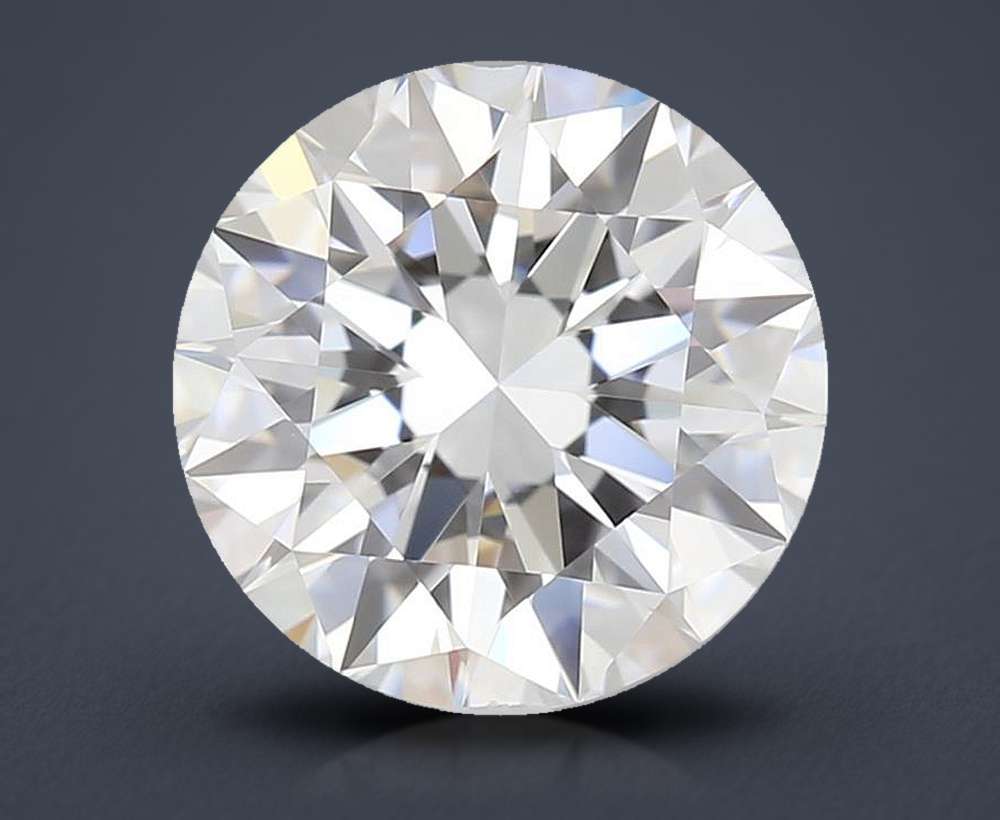 1.50ct E FL Rare Carat Ideal Cut Round Diamond