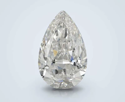 7.05ct F VS1 Rare Carat Ideal Cut Pear Diamond