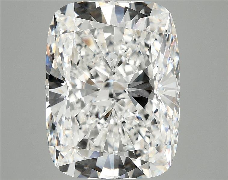 8.33ct F VVS2 Rare Carat Ideal Cut Cushion Lab Grown Diamond