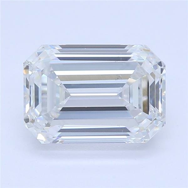 0.95ct E VS2 Rare Carat Ideal Cut Emerald Lab Grown Diamond