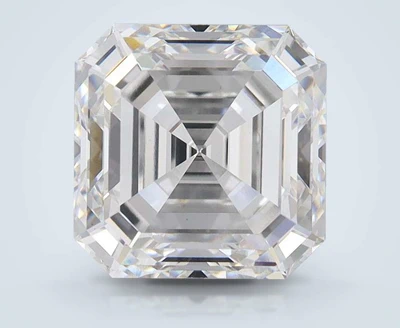 3.54ct E VVS2 Rare Carat Ideal Cut Asscher Lab Grown Diamond