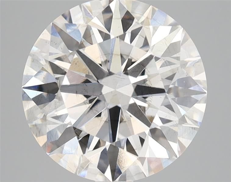 3.51ct F SI1 Rare Carat Ideal Cut Round Lab Grown Diamond