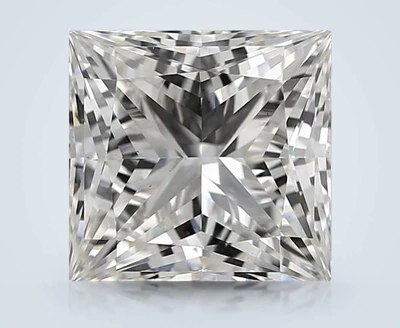 3.52ct H VS1 Rare Carat Ideal Cut Princess Lab Grown Diamond