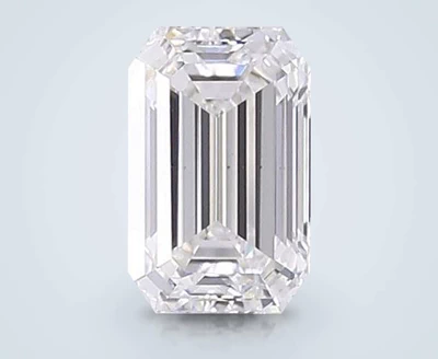 1.62ct E VS2 Very Good Cut Emerald Lab Grown Diamond