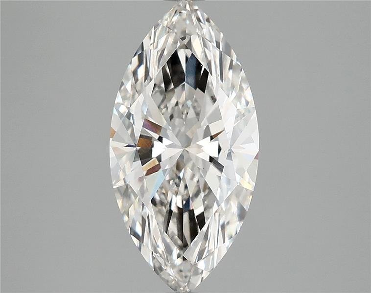 2.54ct H VS1 Rare Carat Ideal Cut Marquise Lab Grown Diamond
