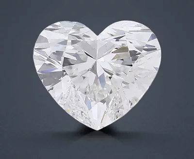 4.37ct F VS1 Rare Carat Ideal Cut Heart Lab Grown Diamond