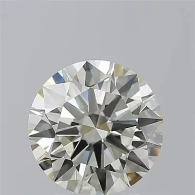 3.01ct J VS1 Rare Carat Ideal Cut Round Diamond