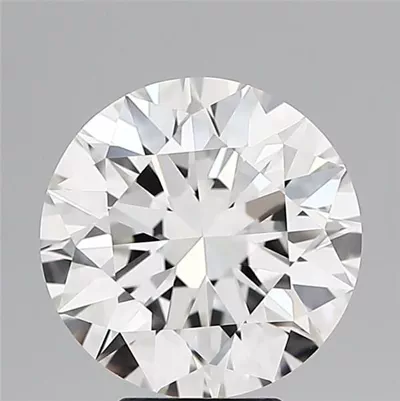 5.05ct H IF Rare Carat Ideal Cut Round Diamond