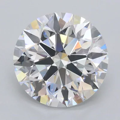 2.70ct D VVS1 Rare Carat Ideal Cut Round Lab Grown Diamond