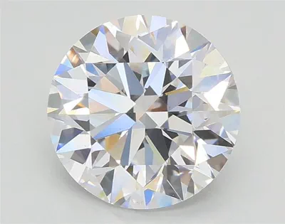 2.01ct D VS1 Excellent Cut Round Lab Grown Diamond