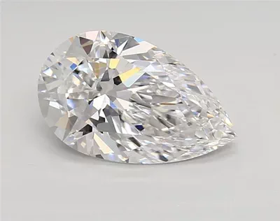 1.73ct D VS1 Rare Carat Ideal Cut Pear Lab Grown Diamond