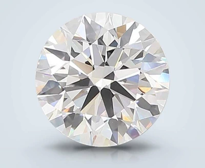 4.23ct D VVS1 Rare Carat Ideal Cut Round Lab Grown Diamond