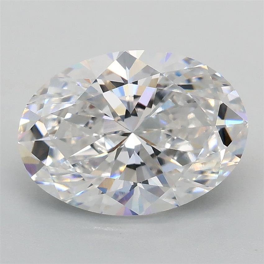 2.54ct E VVS2 Rare Carat Ideal Cut Oval Lab Grown Diamond
