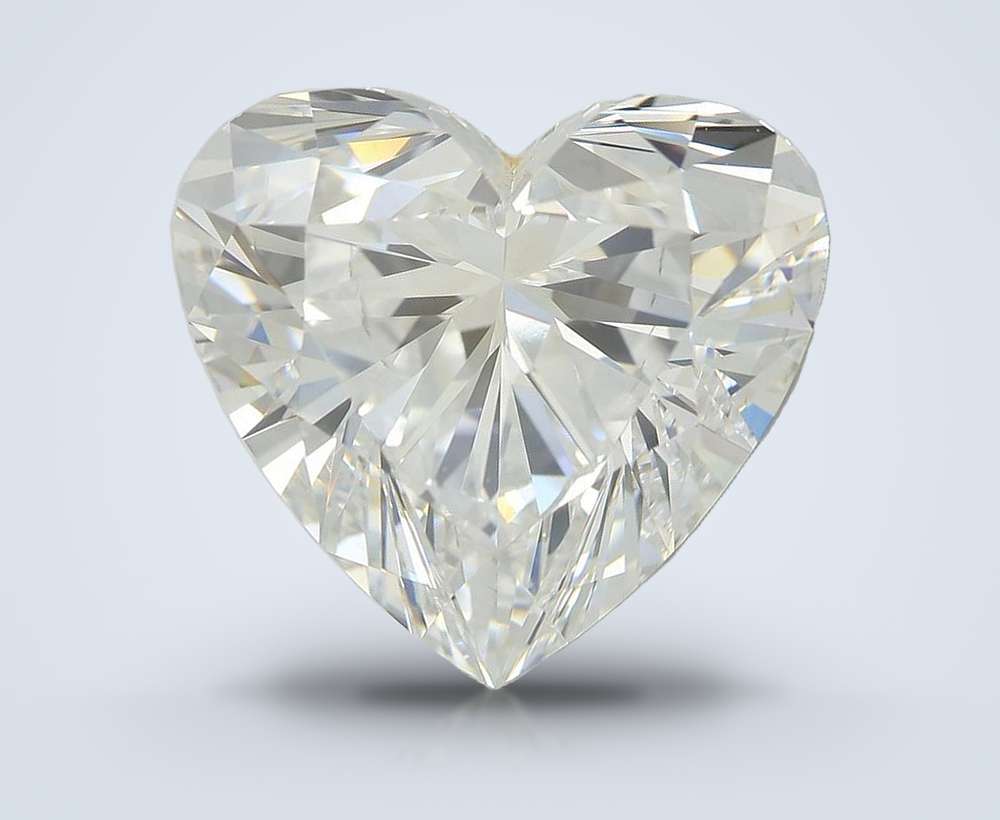 7.08ct E VS2 Rare Carat Ideal Cut Heart Lab Grown Diamond