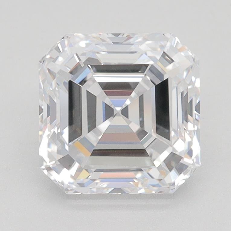 2.05ct D VVS2 Rare Carat Ideal Cut Asscher Lab Grown Diamond